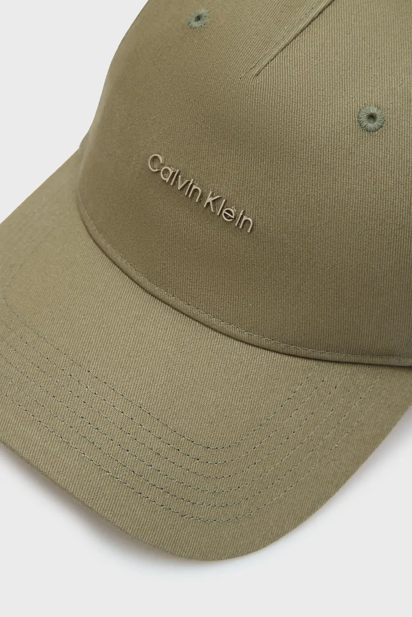 Мужская оливковая кепка TWILL STANDARD LOGO 3
