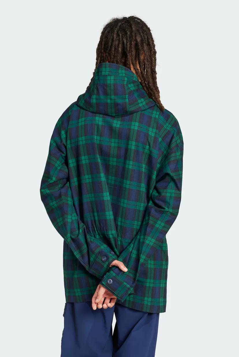 Мужской анорак в клетку adidas IX9636 — MD-Fashion