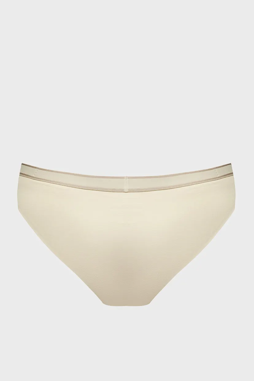 Женские бежевые трусики BIKINI 6