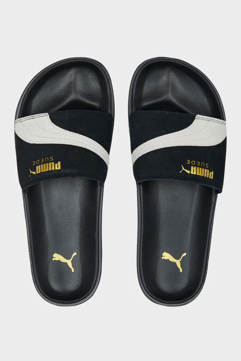 Чорні слайдери  Leadcat 2.0 Suede OG Slides 5