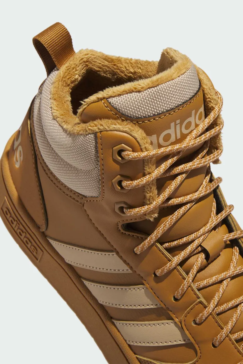 Мужские горчичные хайтопы Hoops 3.0 Mid Lifestyle Basketball Classic Fur Lining 9