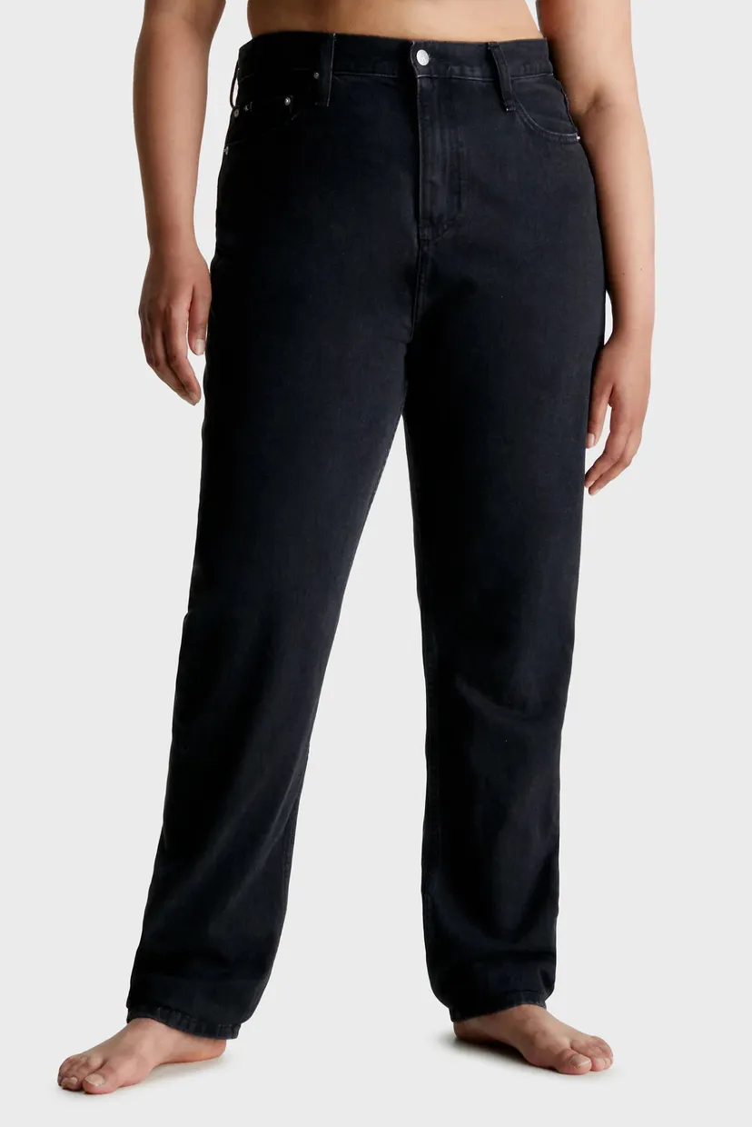 Женские черные джинсы AUTHENTIC SLIM STRAIGHT 3