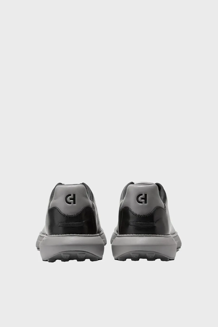 Чоловічі чорні шкіряні кросівки GrandPrø Ashland Laser Perforated Sneaker 4