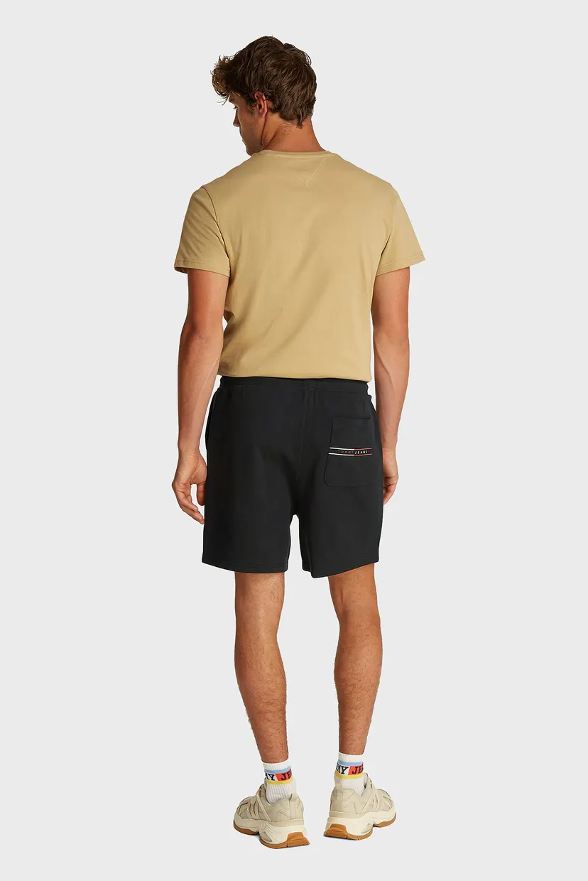 Чоловічі чорні шорти TJM ENTRY GRAPHIC SWEATSHORT 3