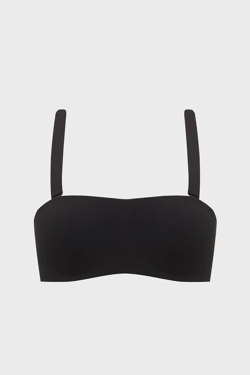 Женский черный топ ADAPT BANDEAU STRAPLESS 9