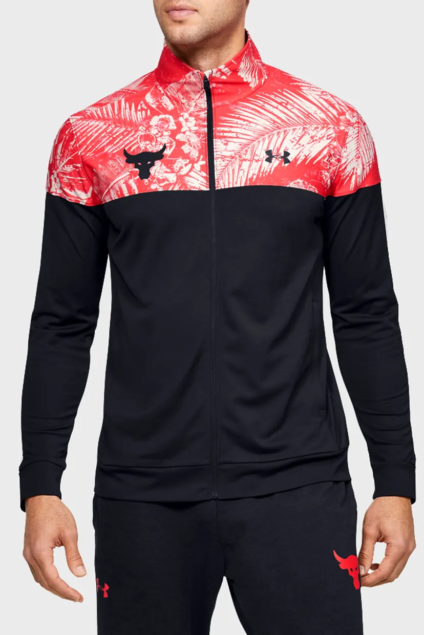 Мужская черная спортивная кофта Project Rock Track Jacket Under