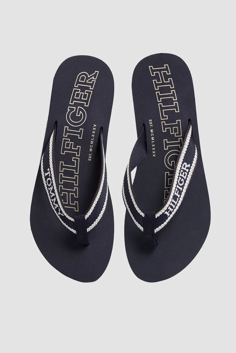 Жіночі темно-сині в'єтнамки HILFIGER BEACH 4