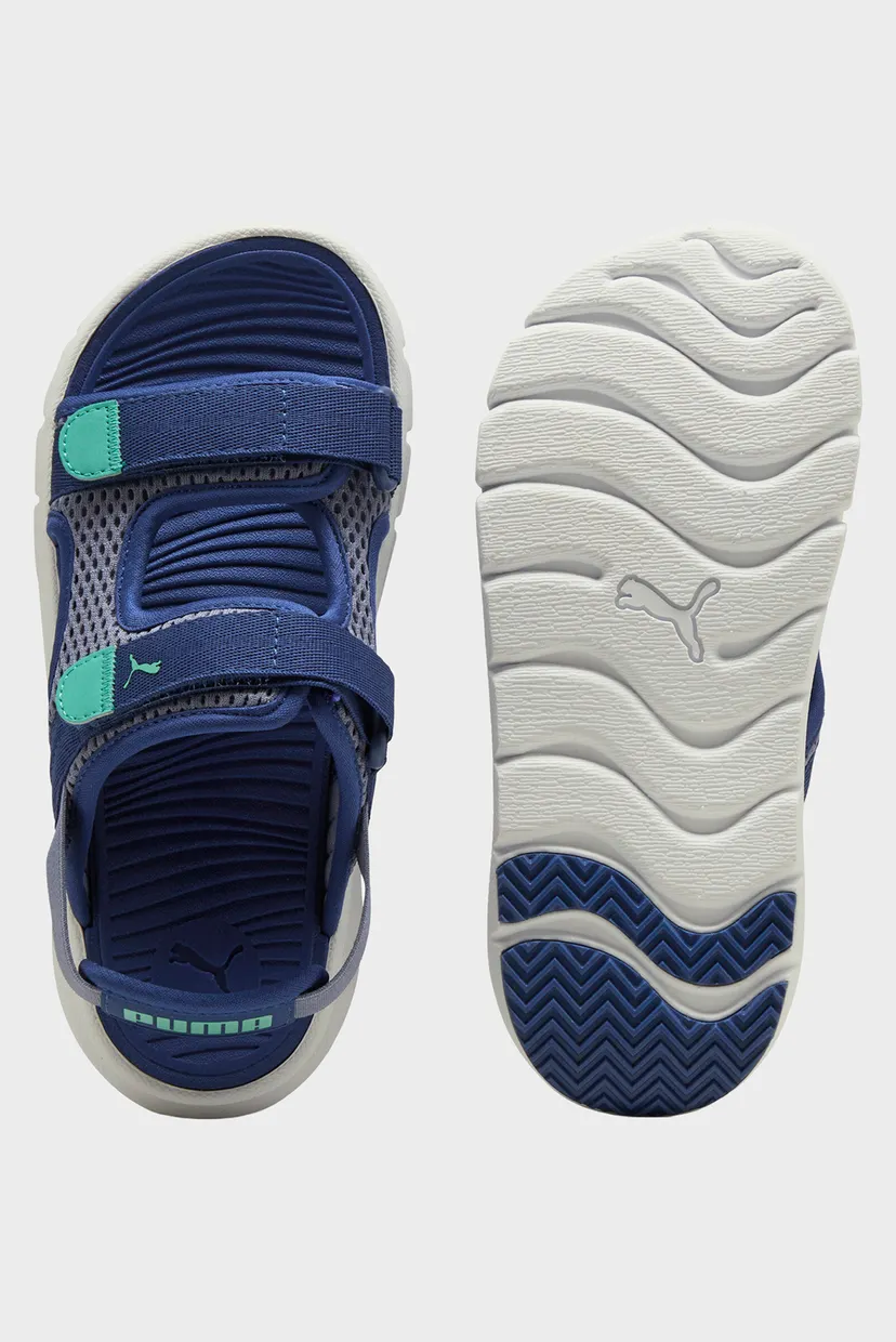 Детские темно-синие сандалии PUMA Evolve Sandals Youth 4