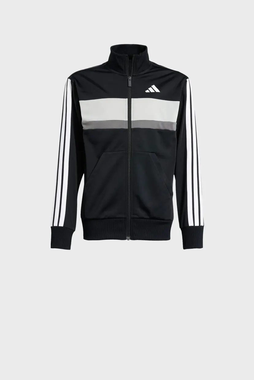 Дитячий чорний спортивний костюм (кофта, штани) Seasonal Essentials Tiberio 3-Stripes Kids 9