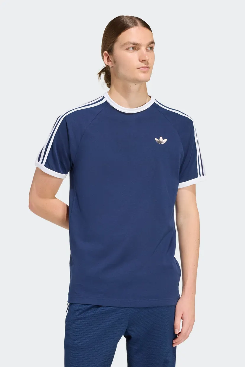 Мужская синяя футболка 3-STRIPES adidas KE3536 — MD-Fashion