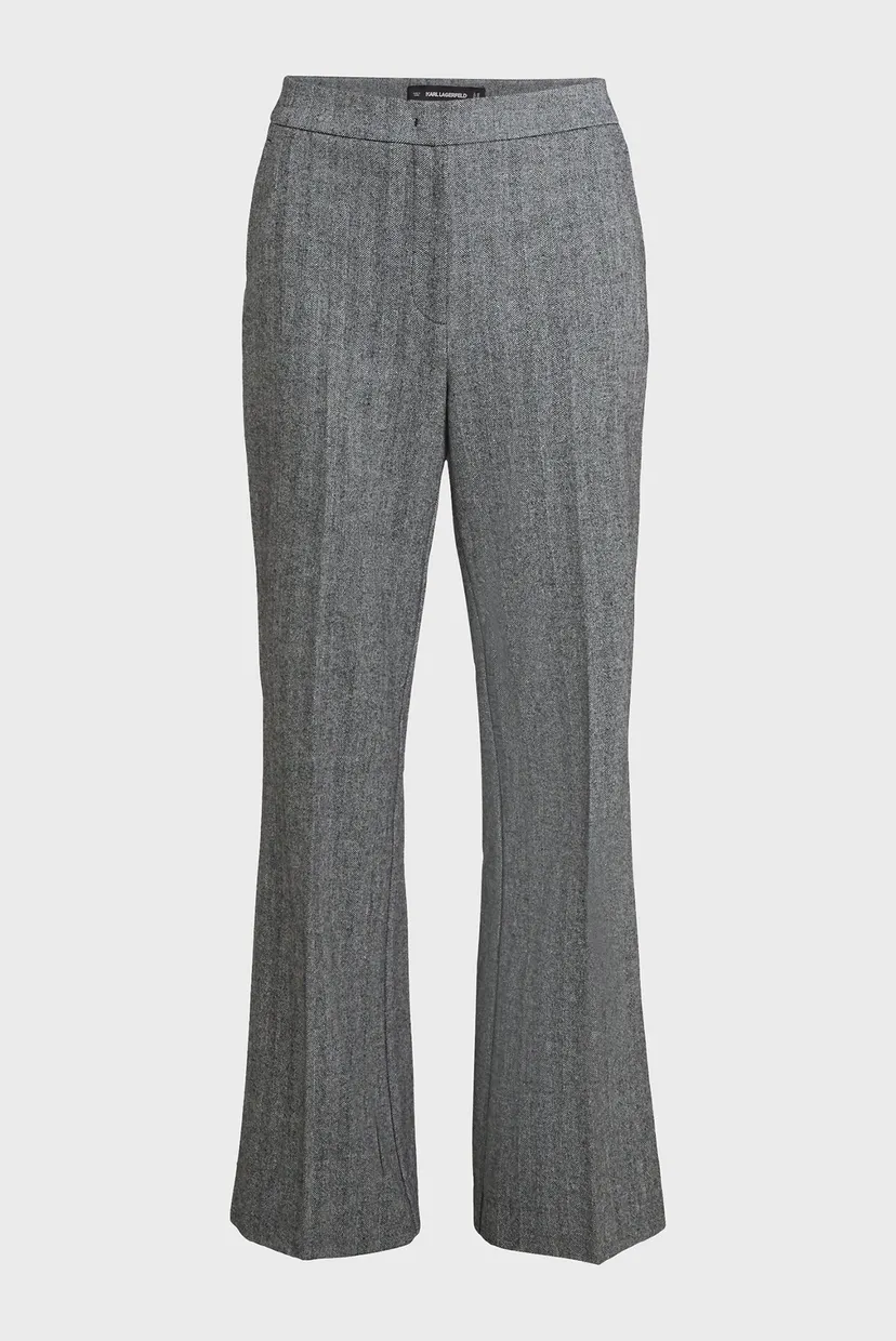Жіночі сірі брюки tweed 5