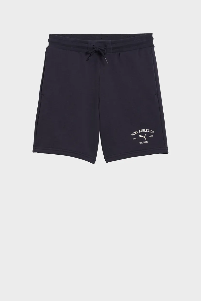 Дитячі темно-сині шорти PUMA Class Graphic Shorts Youth 4