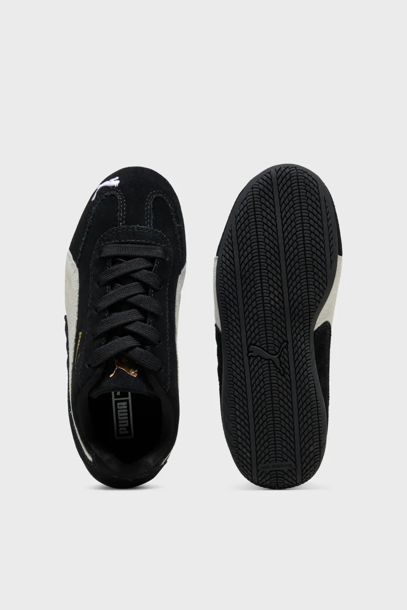 Детские черные кожаные кроссовки Speedcat Sneakers Kids 5