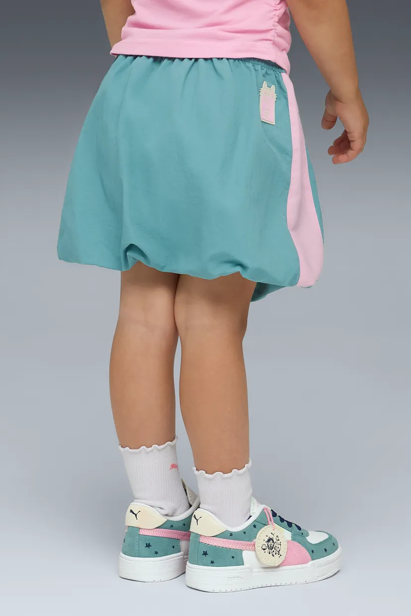 Детская бирюзовая юбка PUMA x GABBY'S DOLLHOUSE Balloon Skirt Kids 3