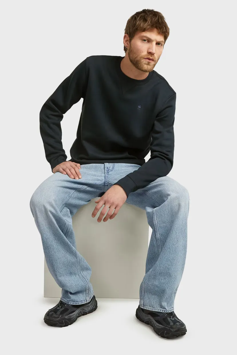 Мужской темно-синий свитшот Premium core r sw l/s 5