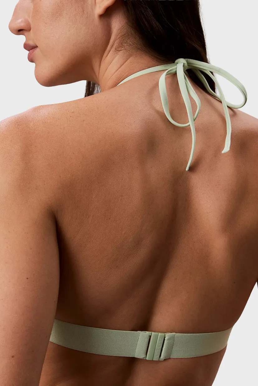 Женский мятный лиф от купальника HALTER 6
