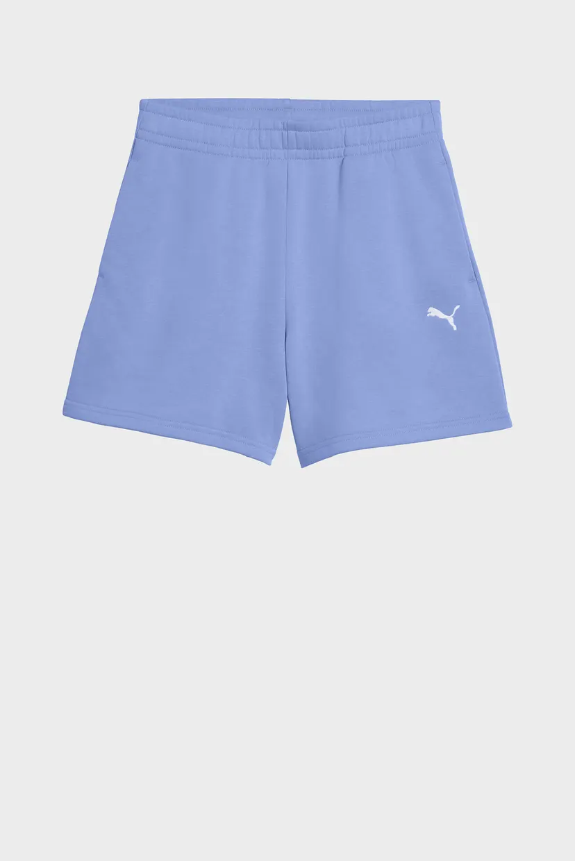 Дитячі блакитні шорти Essentials High-Waist Shorts Youth 4