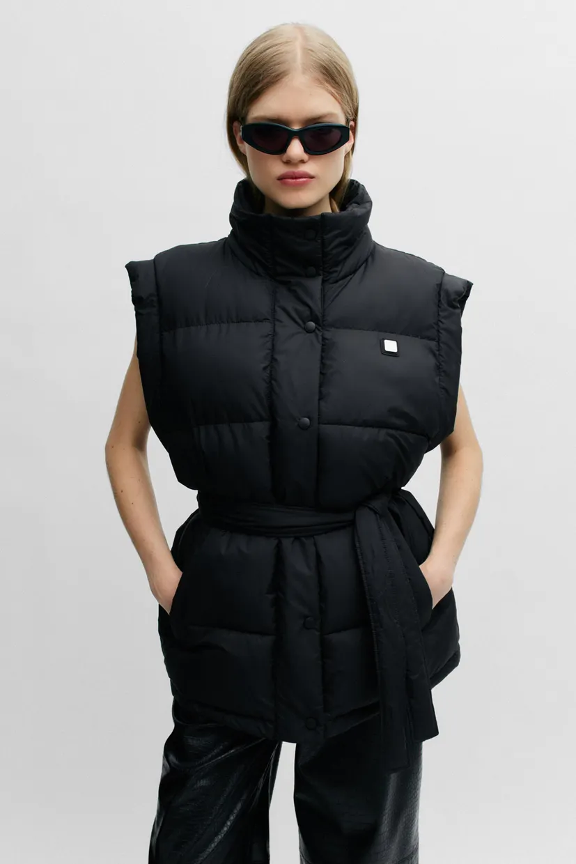 Жіночий чорний жилет HUGO 50504208;001 — MD-Fashion