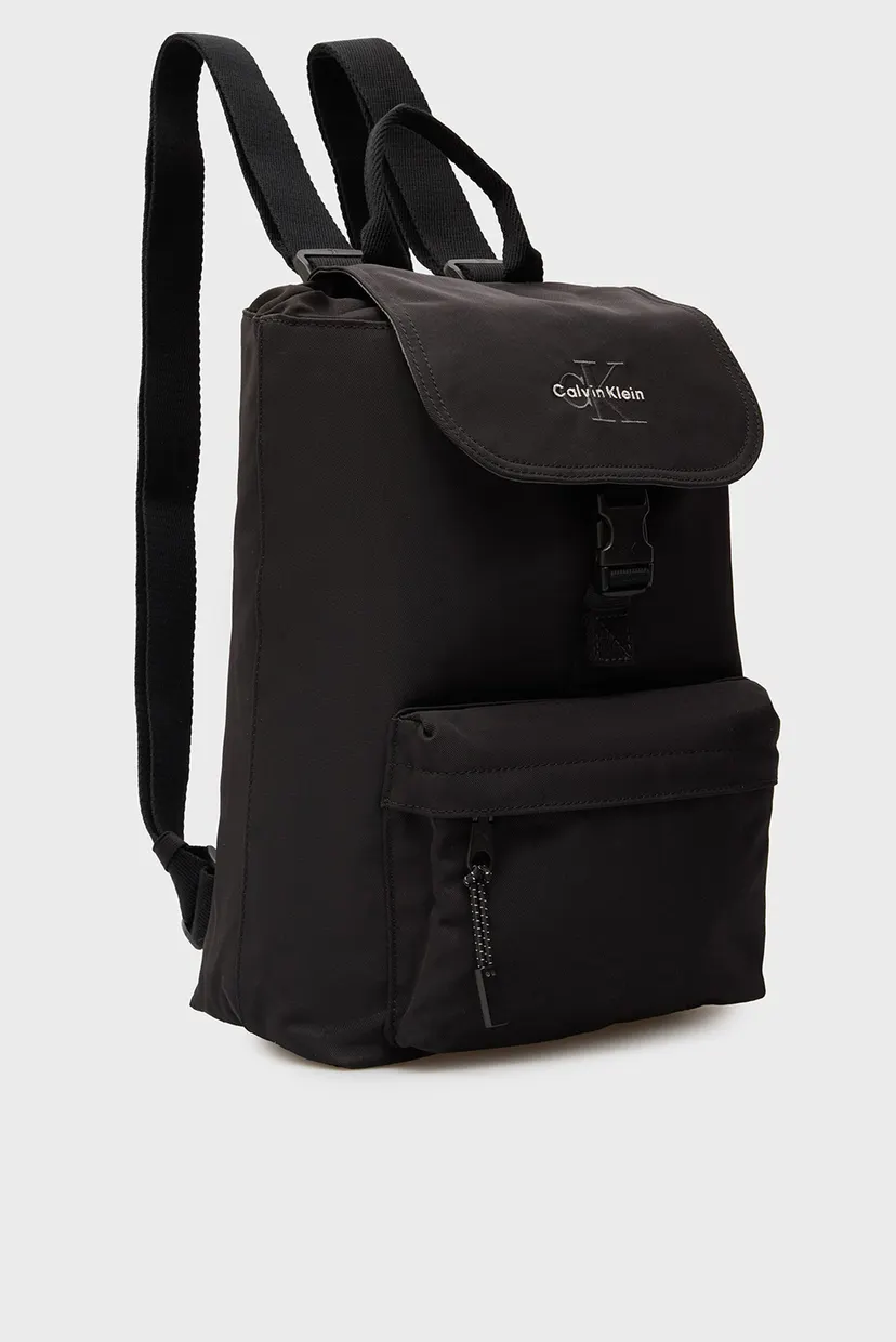 Чоловічий чорний рюкзак BOLD MINI FLAP 3