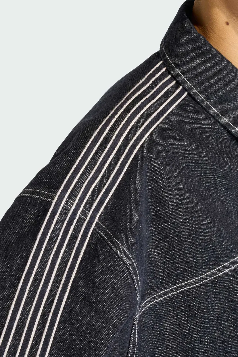 Чоловіча темно-синя джинсова сорочка DENIM BUTTON UP 5
