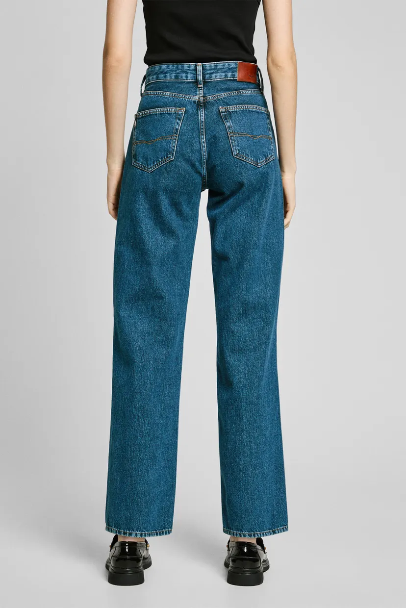 Жіночі сині джинси STRAIGHT JEANS HW ROBYN 3