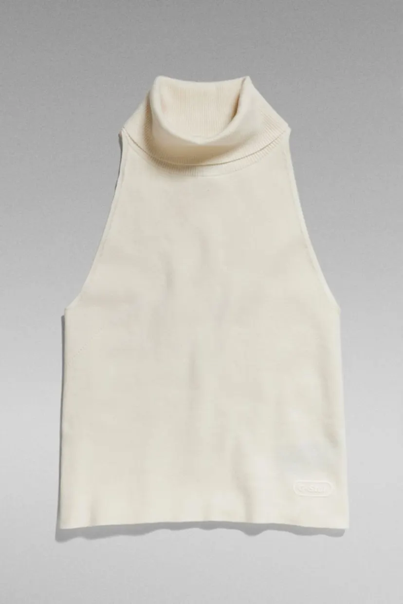 Жіночий білий топ NY RAW slim top s/l 4