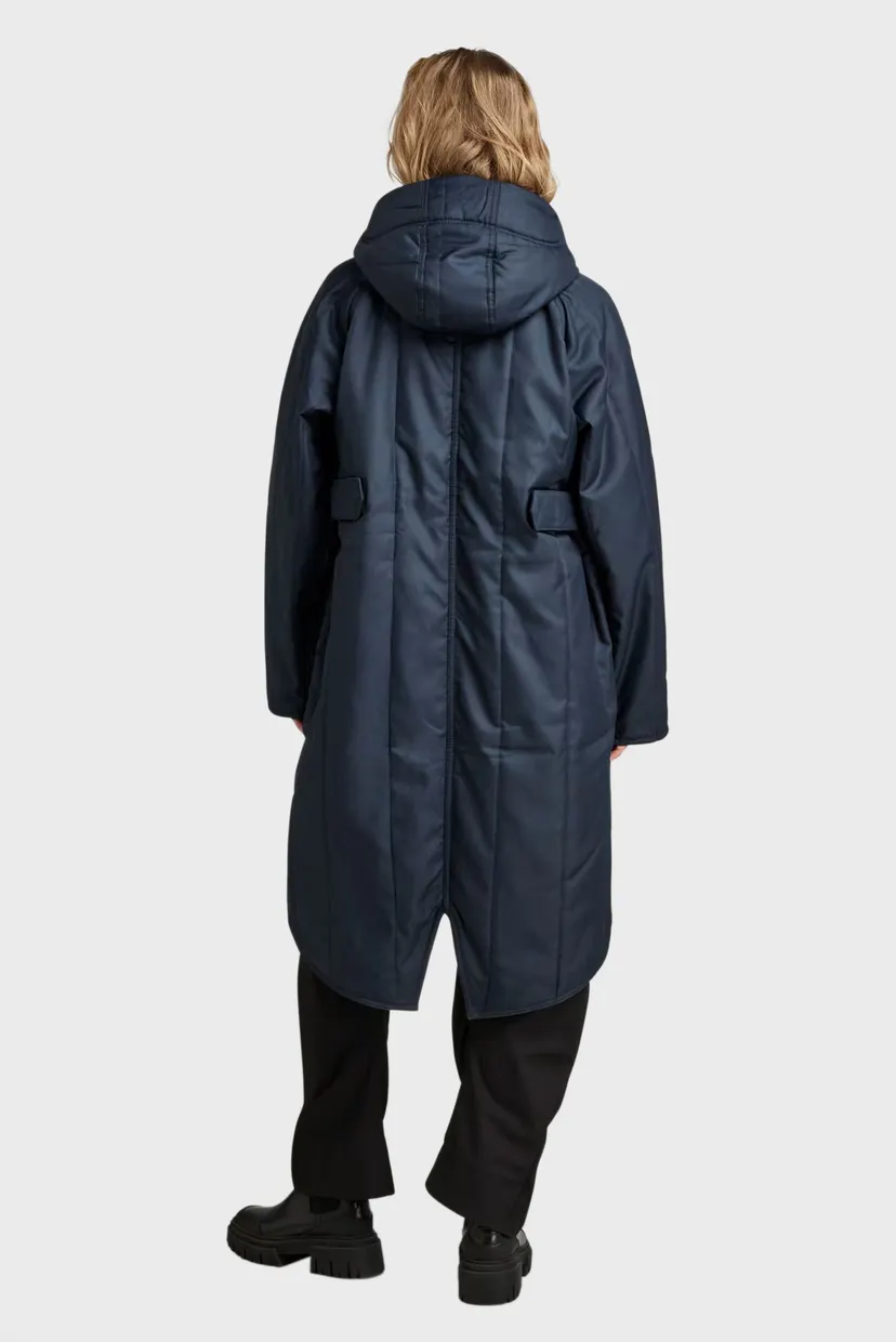 Жіноча темно-синя куртка Fishtail parka 3