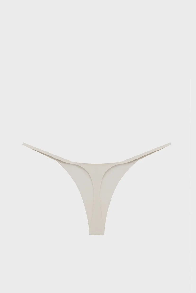 Женские белые трусики STRING THONG 9