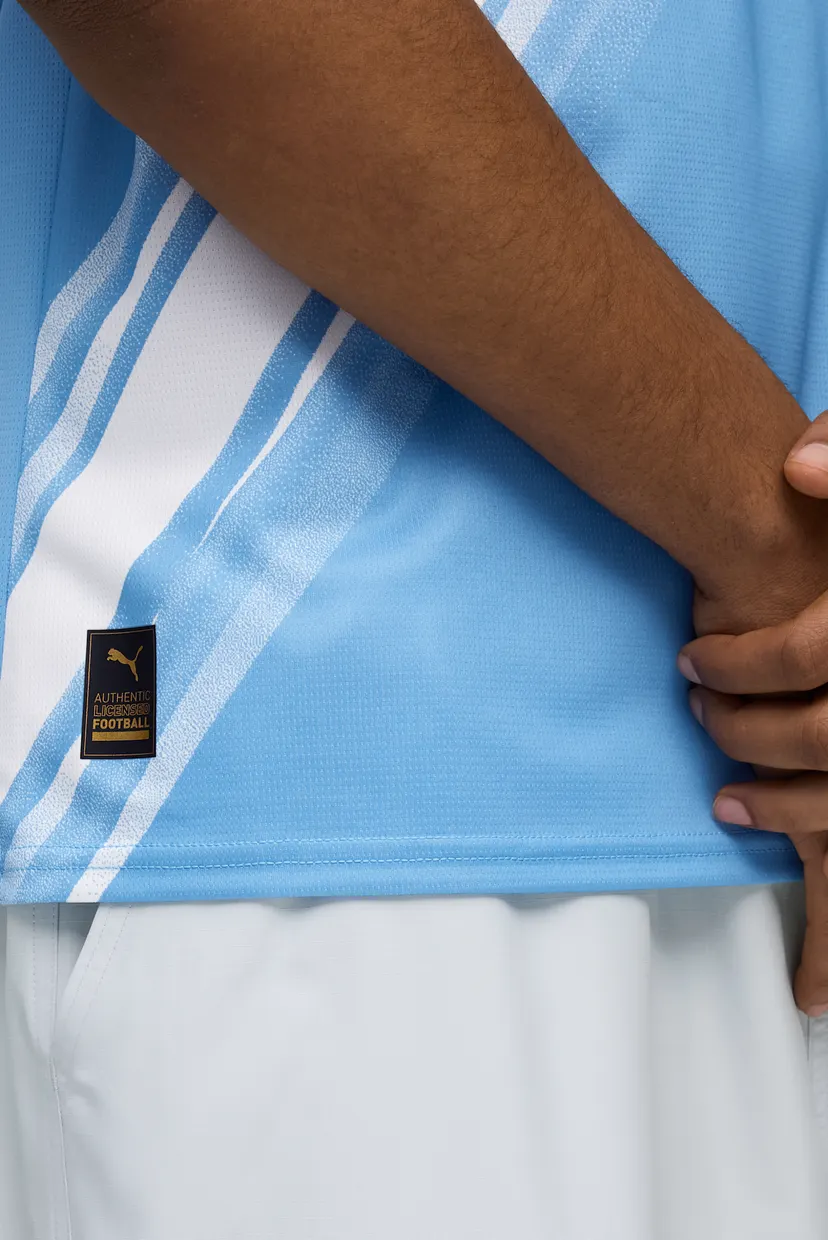 Мужская голубая футболка Manchester City 25/26 Home Jersey Men 5