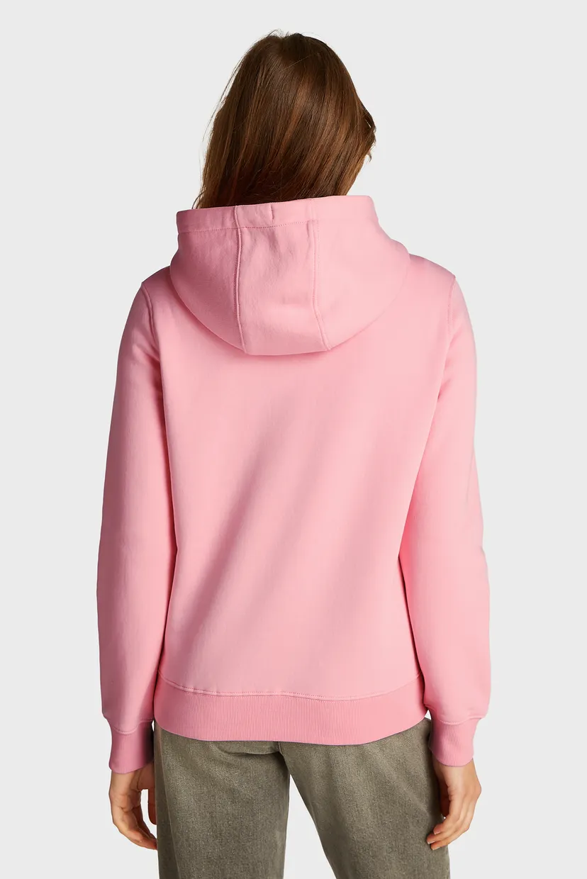 Жіноче рожеве худі TJW REG ESS LOGO HOODIE EXT 3