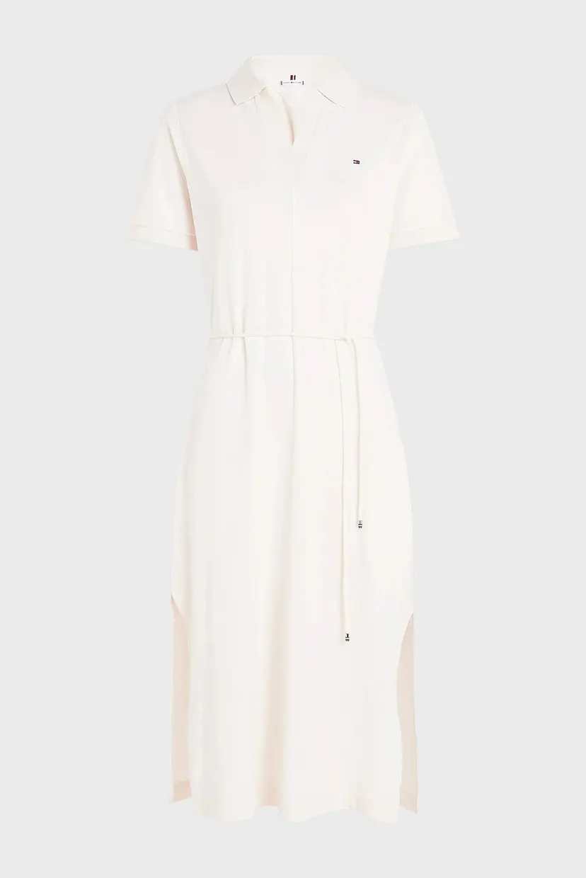 Жіноча біла сукня OPN PLKT LYLL POLO DRS WAIST DTL 5