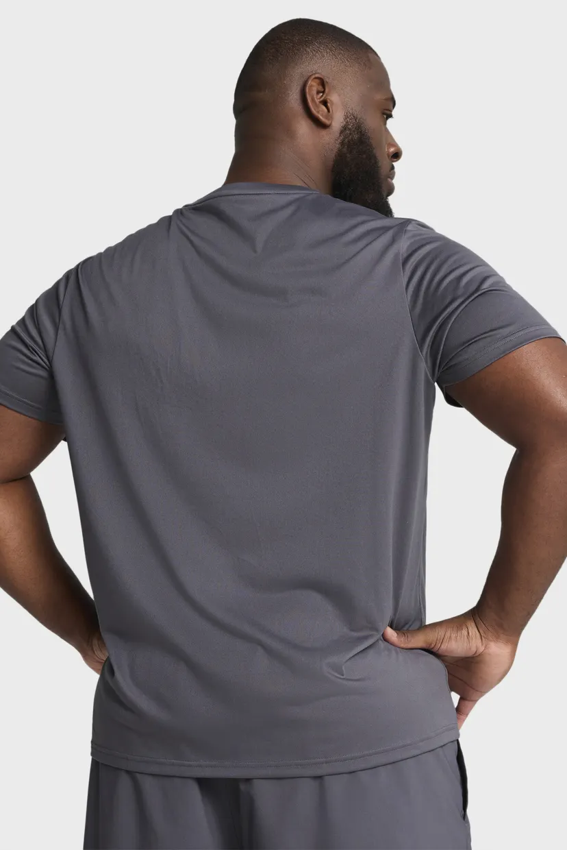 Мужская серая футболка TAD ESSENTIALS Solid Cat Tee Men 3