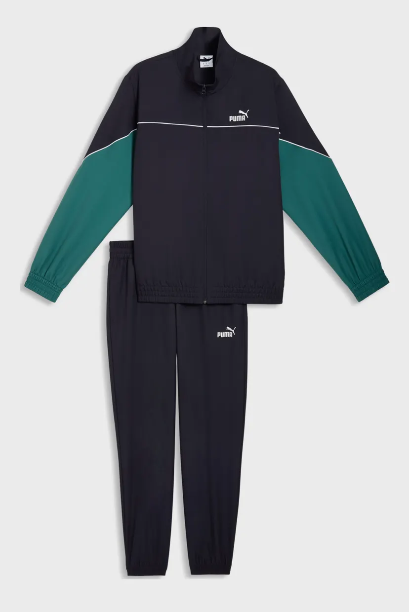 Чоловічий темно-синій спортивний костюм (кофта, штани) Woven Colourblock Tracksuit Men 4