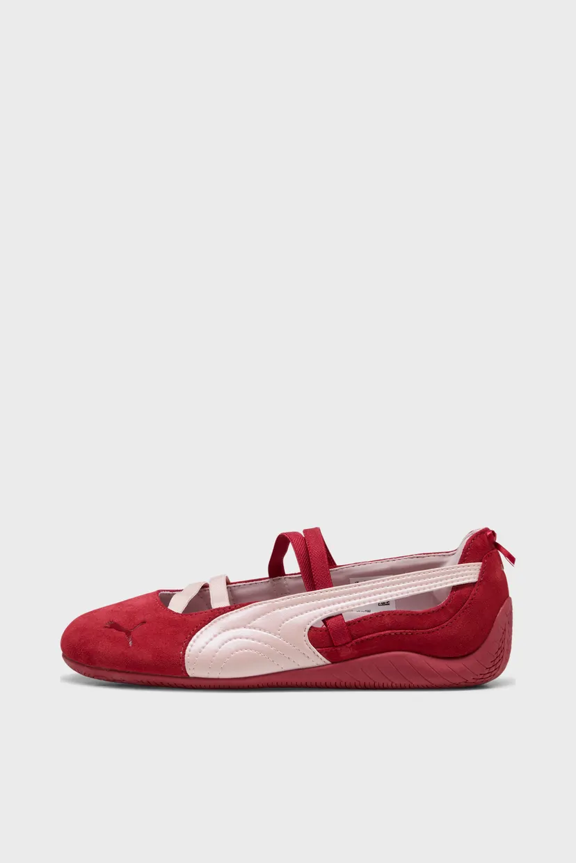 Жіночі червоні замшеві балетки Speedcat Lovelace Ballet Sneakers Women 4