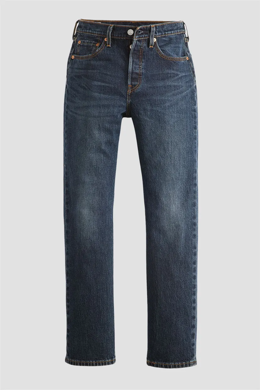 Женские темно-синие джинсы 501® Straight 7