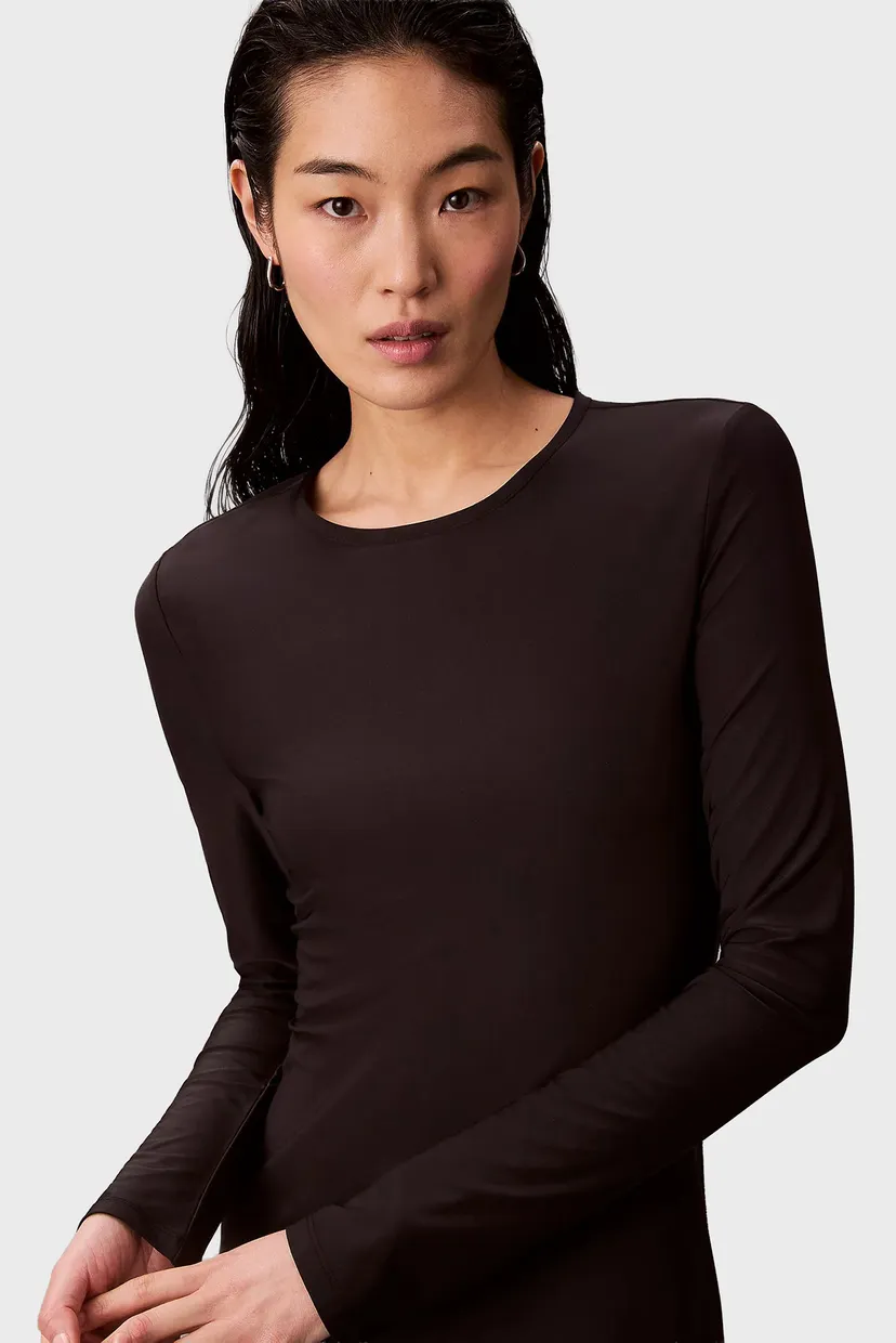 Жіноча чорна сукня CREPE CUTOUT BACK 3