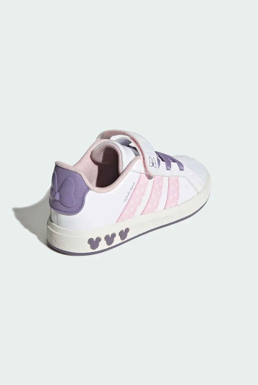 Детские белые кроссовки ADIDAS DISNEY MINNIE MOUSE GRAND COURT KIDS 5