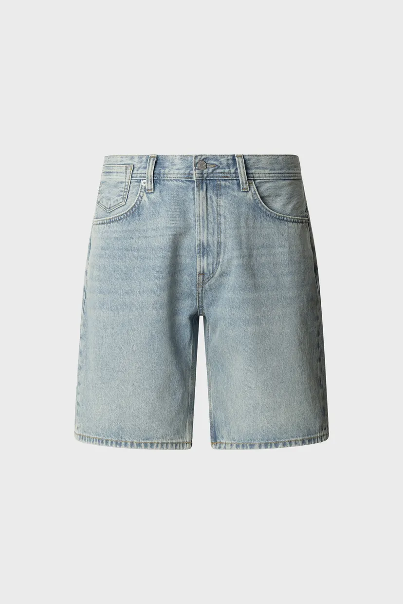 Чоловічі блакитні джинсові шорти LOOSE TOM VINTAGE 5