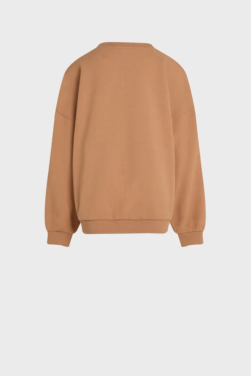 Дитячий бежевий світшот HANDW LOGO EMBR CN SWEATSHIRT 5