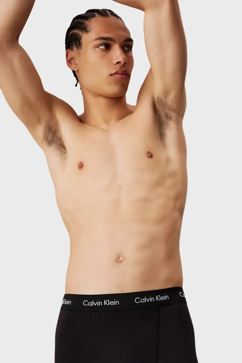 Чоловічі чорні боксери (3 шт) TRUNK 5