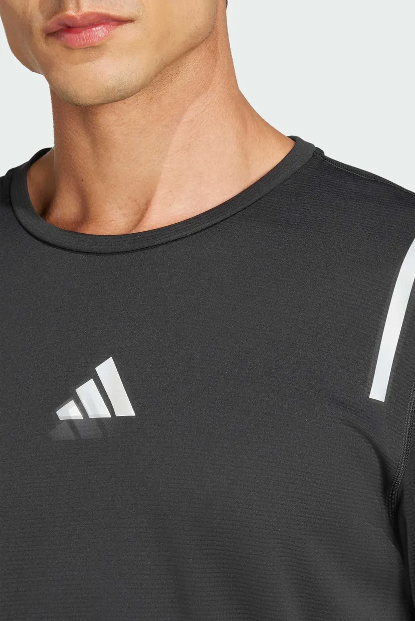 Мужской черный лонгслив Ultimate Running Reflective 4