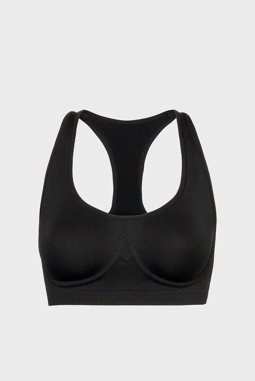 Женский черный топ UNLINED BRALETTE 5