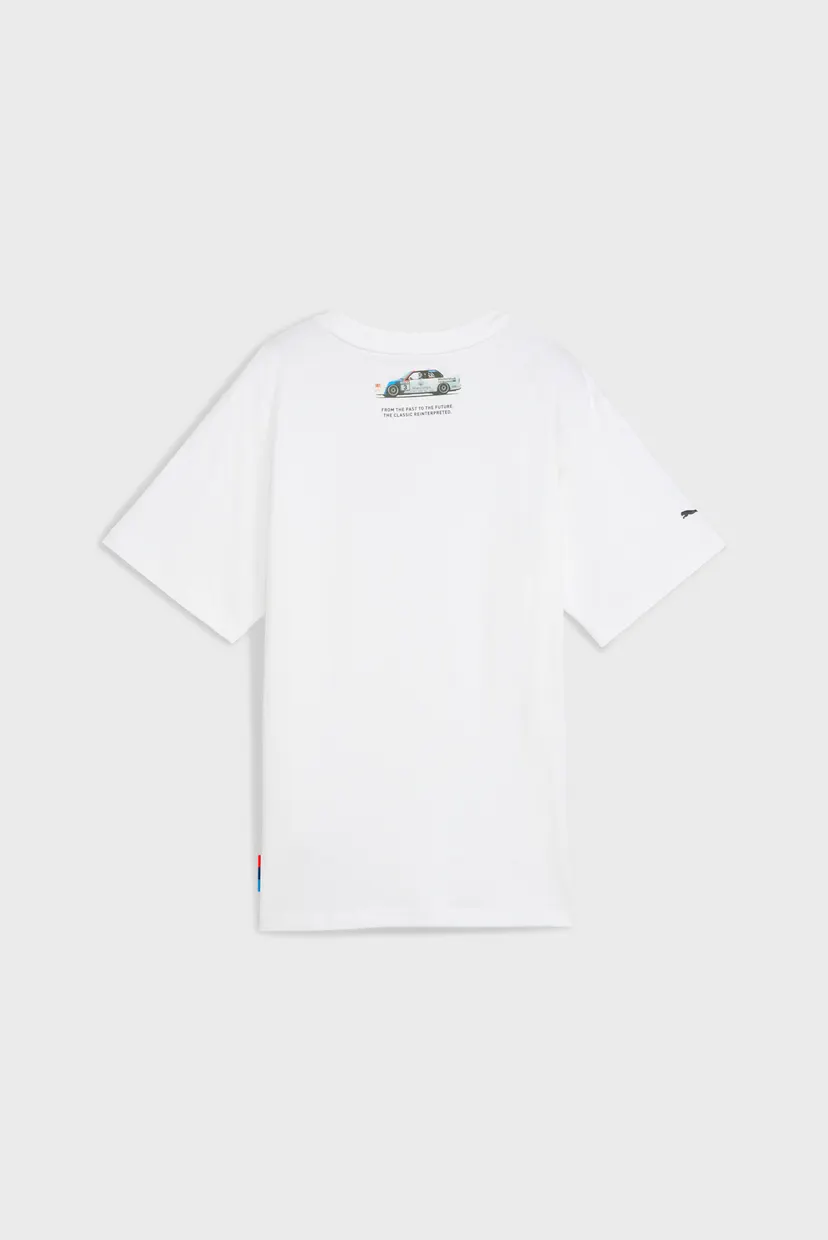 Женская белая футболка BMW M Motorsport Tee Women 5