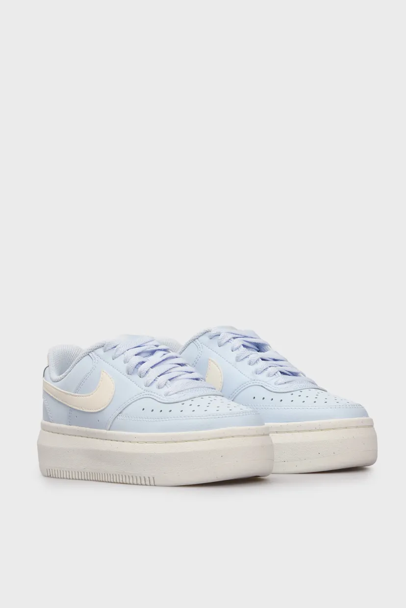 Жіночі блакитні шкіряні снікерси W NIKE COURT VISION ALTA LTR Nike