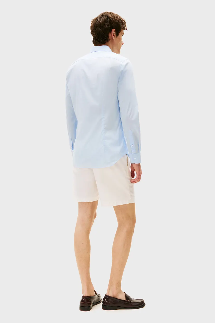 Чоловіча блакитна сорочка FLEX POPLIN 3