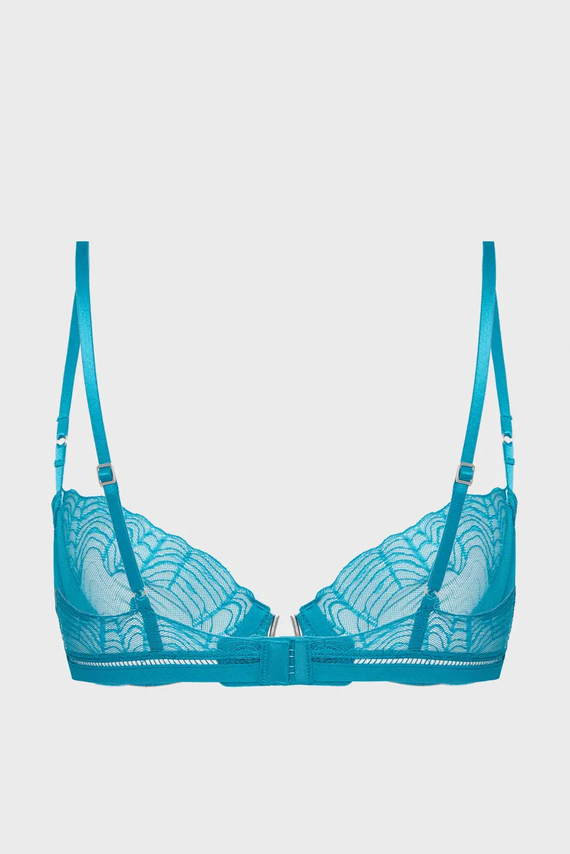 Жіночий бірюзовий бюстгальтер UNLINED BALCONETTE 6