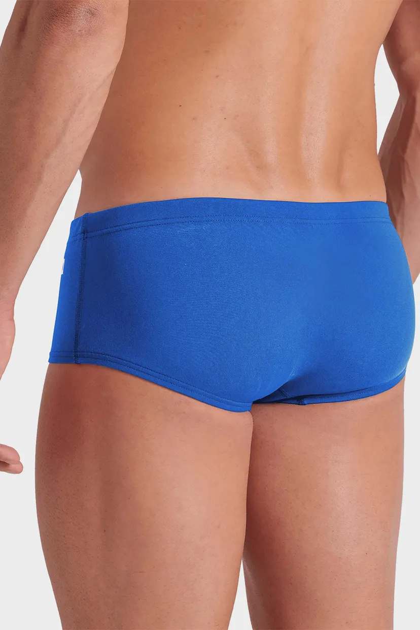 Чоловічі сині плавки TEAM SWIM LOW WAIST SHORT SOLI 5