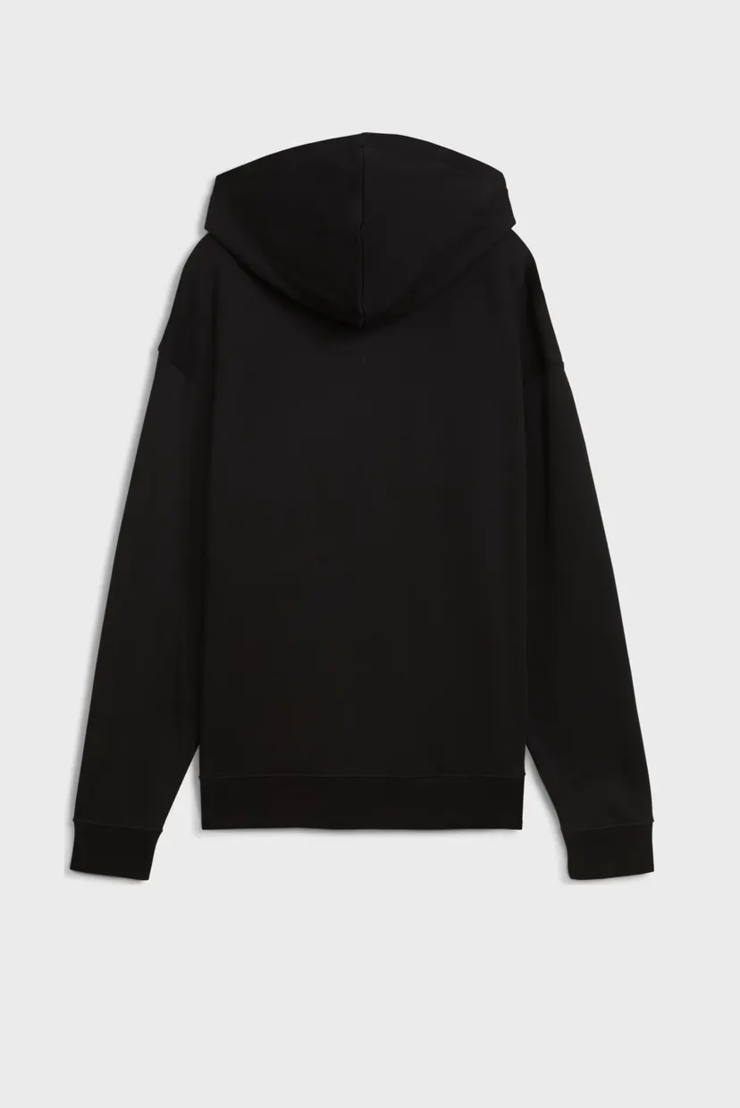 Жіноче чорне худі ESS Small No. 1 Logo Comfort Full-Zip Hoodie Women 7