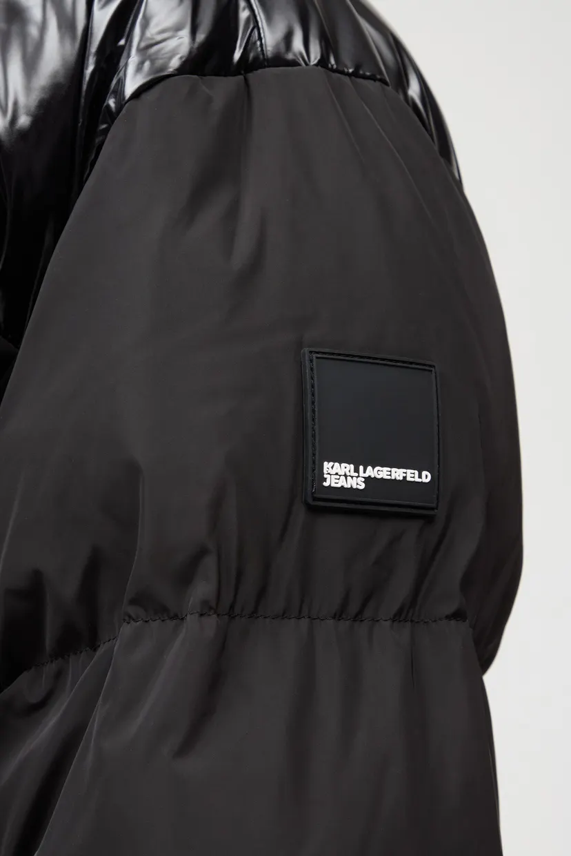 Чоловіча чорна куртка KLJ PUFFER JACKET 5