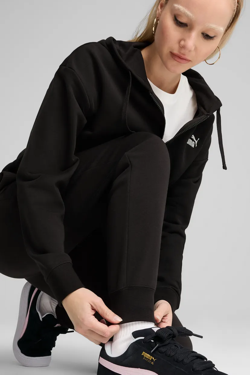 Женские черные спортивные брюки ESS Small No. 1 Logo Sweatpants Women 5